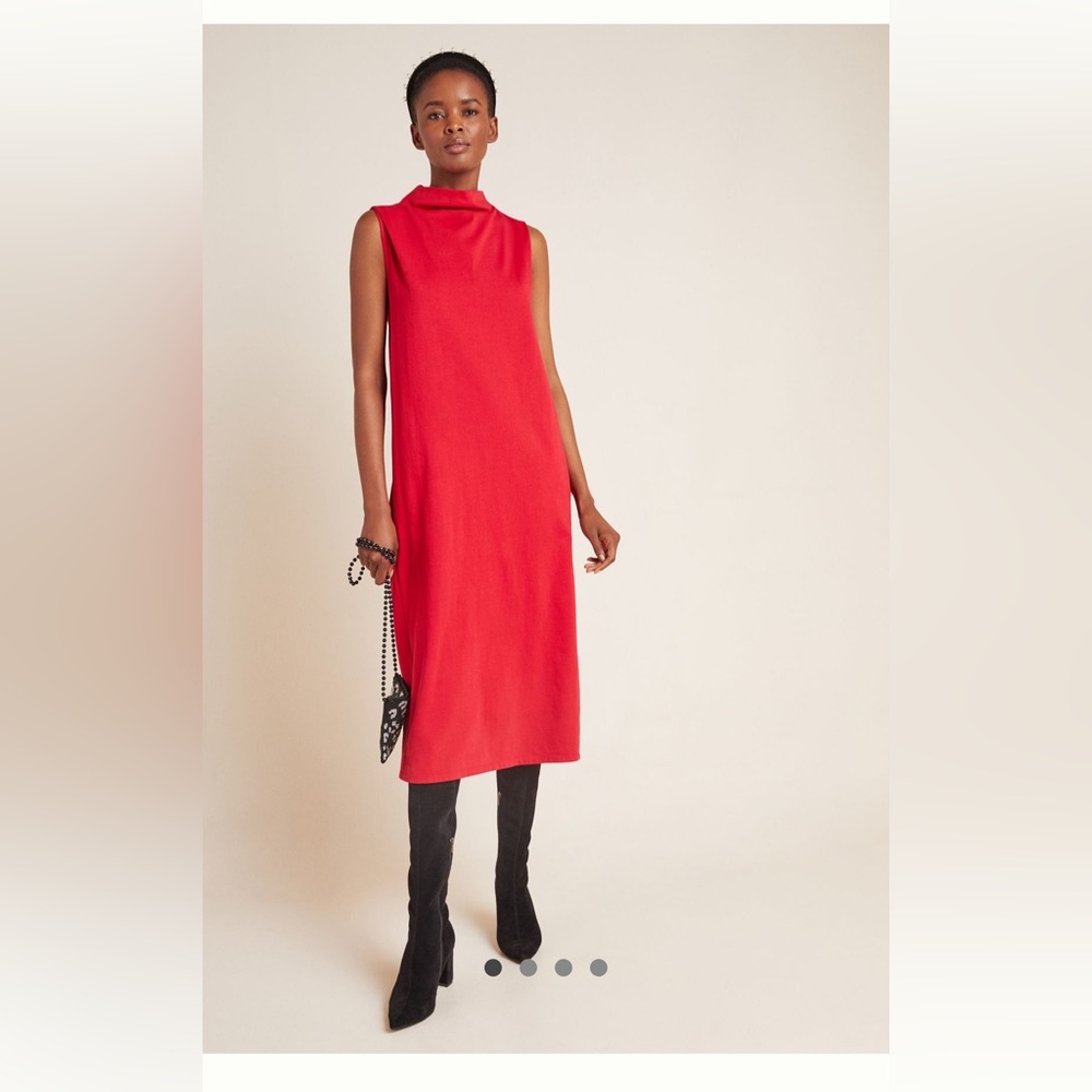 EUC Velvet by Graham & Spencer Red Dress sz M